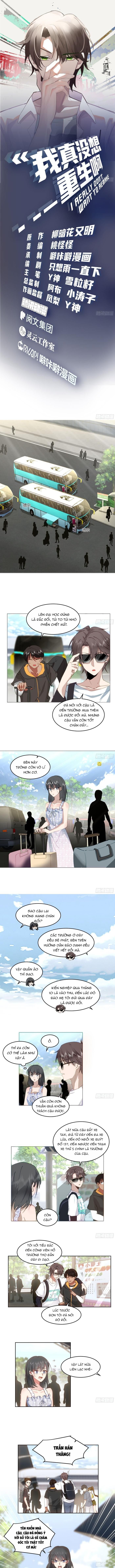 Đọc truyện [Manhuahot] Tôi thật sự không muốn tái sinh đâu - Chap 7